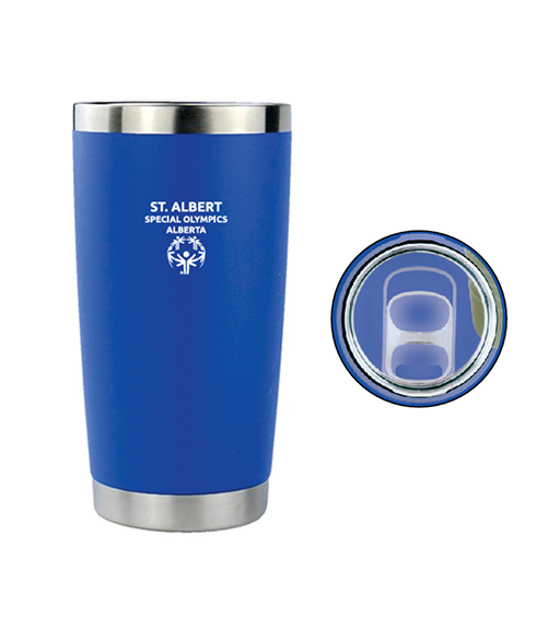 Stainless Blue Travel Mug